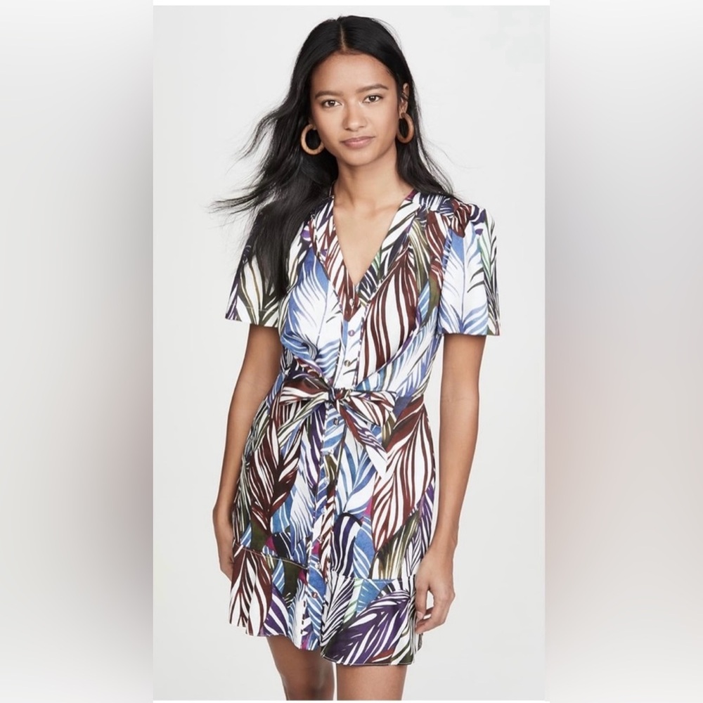 Parker Feathered Dress, size 10/12